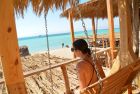 Hurghada beach scene in Egypt vacations from USA